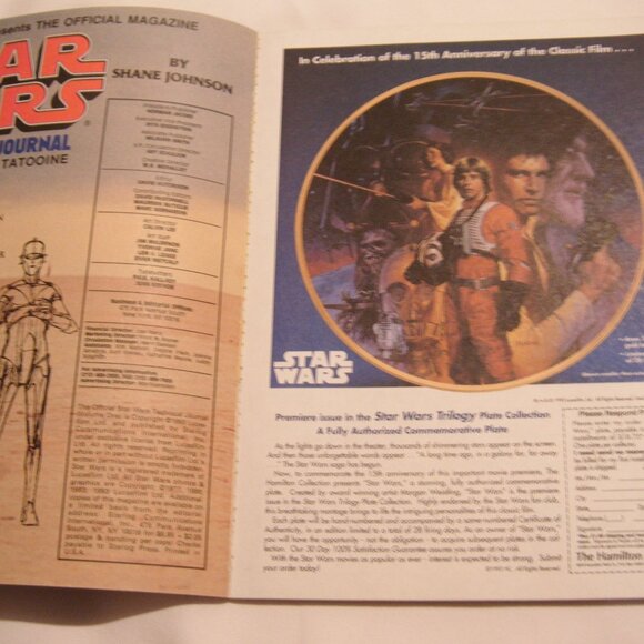 1993 Star Wars Technical Journal of the Planet Tatoonie VOL 1 Paperback - Picture 5 of 8